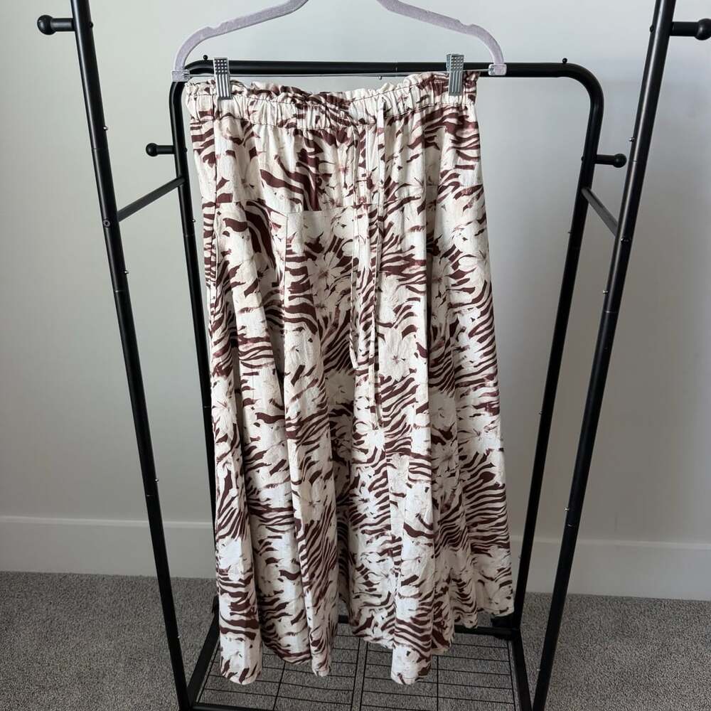 Free People Zephyr Maxi Skirt - Chocolate Combo – ,